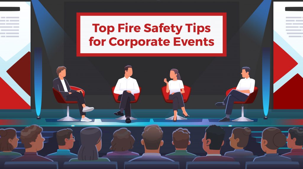 Principales consejos de seguridad contra incendios para eventos corporativos